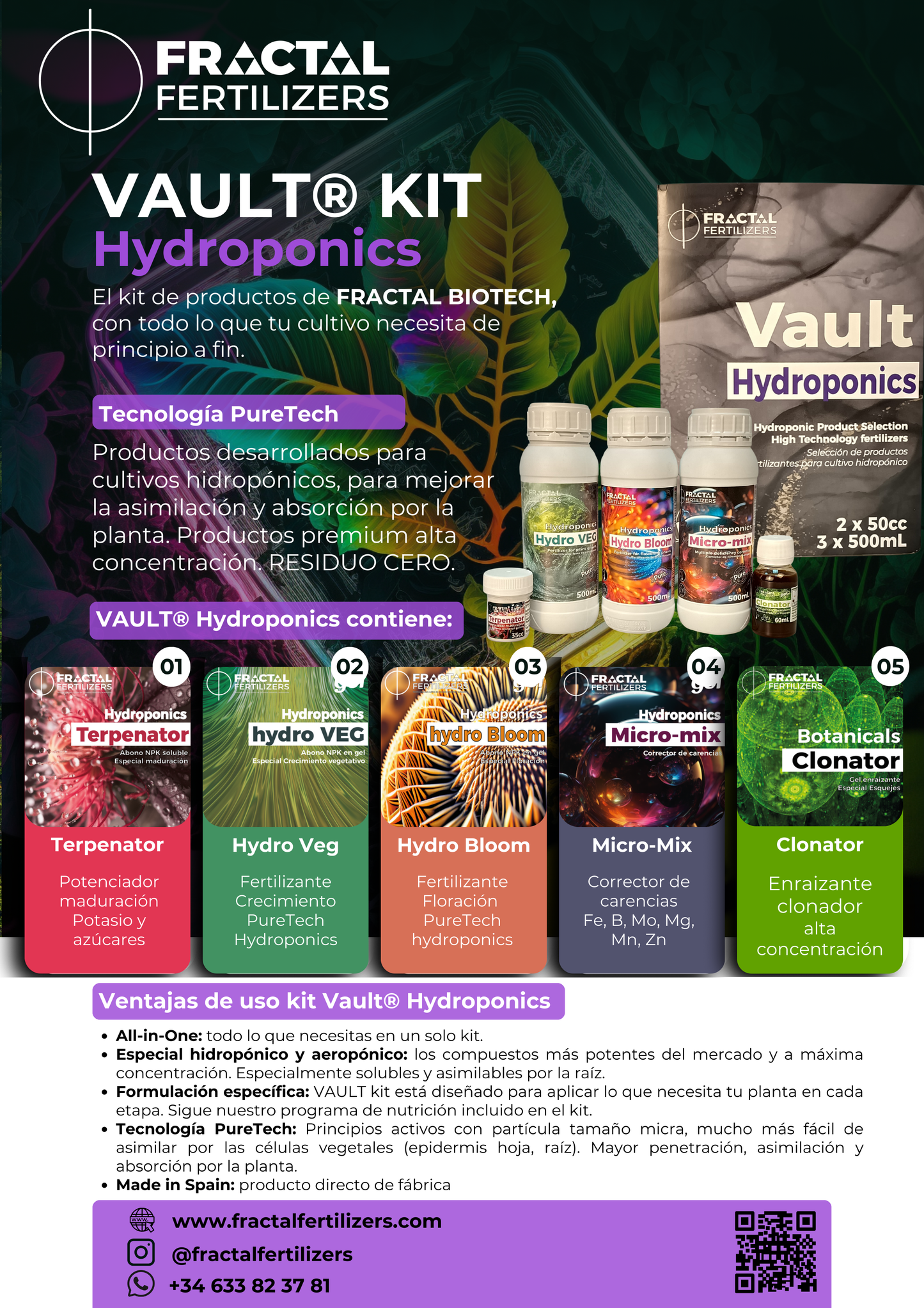 Kit Hidroponia - seleção autocultivo